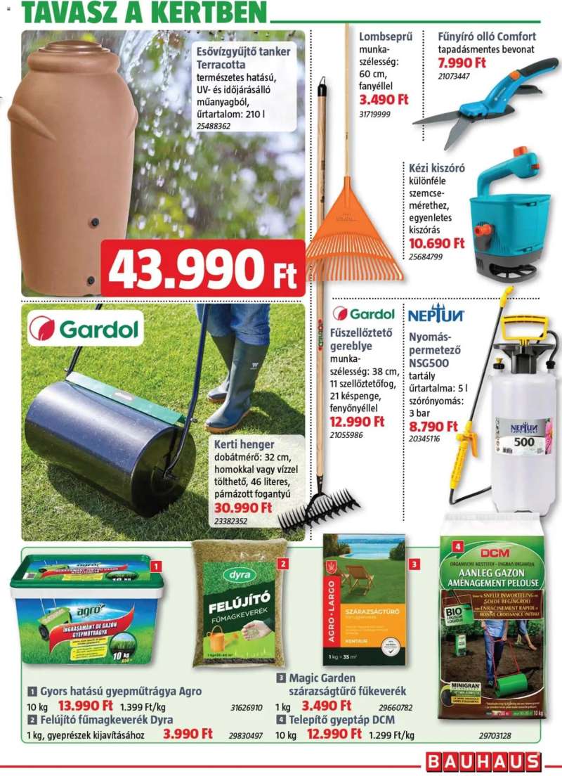 Bauhaus Bauhaus akciós újság 5 oldal