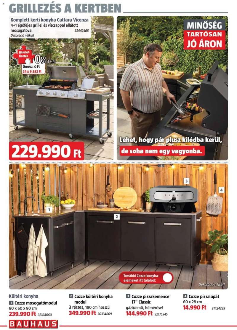 Bauhaus Bauhaus akciós újság 8 oldal