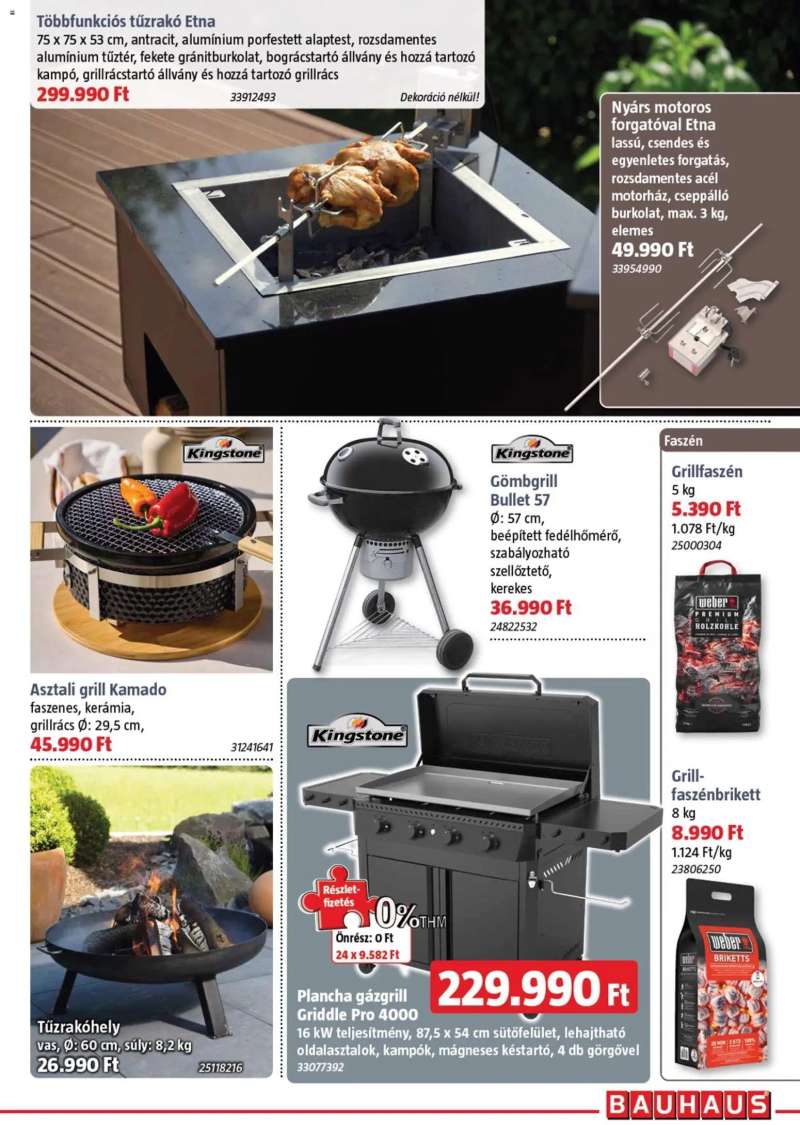 Bauhaus Bauhaus akciós újság 9 oldal