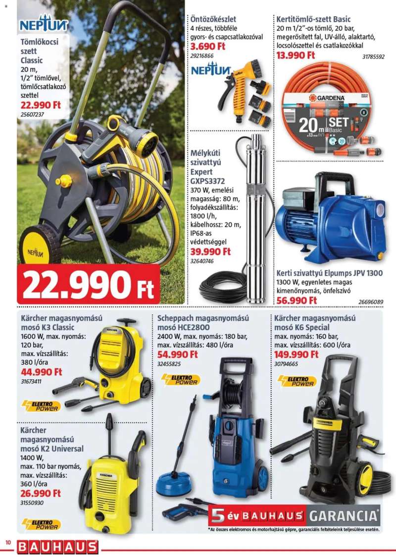 Bauhaus Bauhaus szórólap 10 oldal