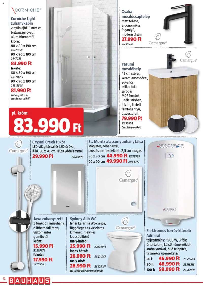 Bauhaus Bauhaus szórólap 12 oldal