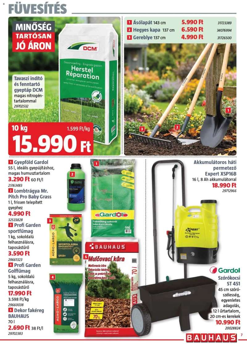 Bauhaus Bauhaus szórólap 7 oldal