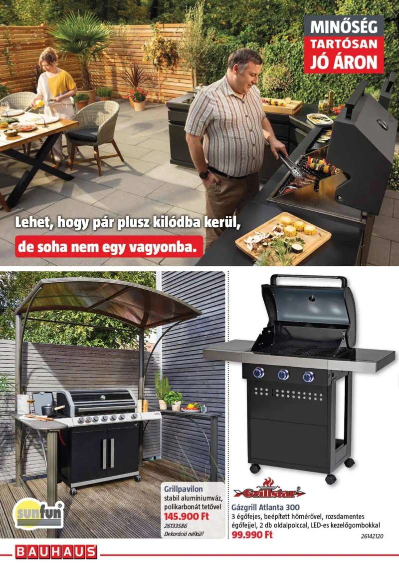 Bauhaus Bauhaus Grillkatalógus 2 oldal