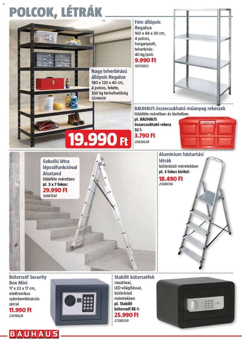 Bauhaus Bauhaus akciós újság 24 oldal