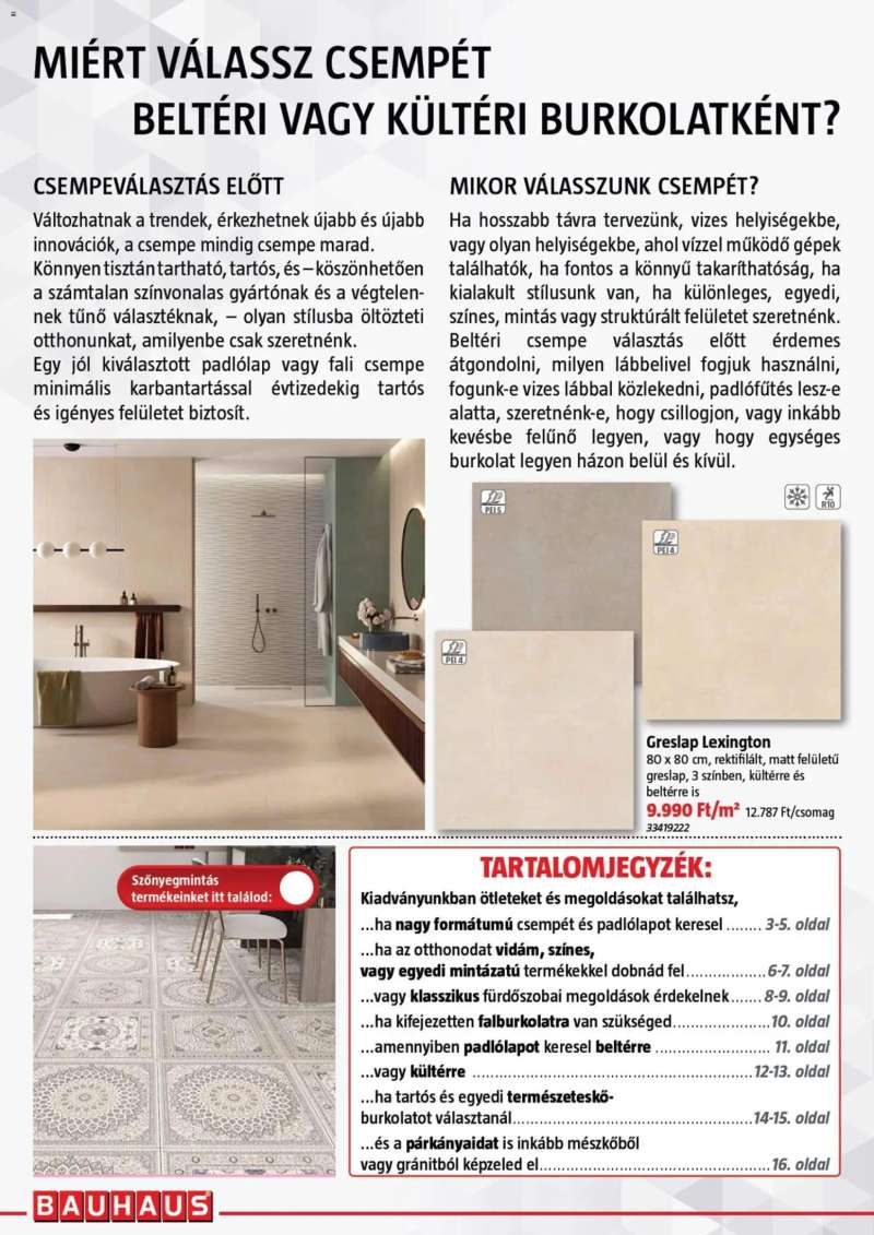 Bauhaus Bauhaus Csempekatalógus 2 oldal