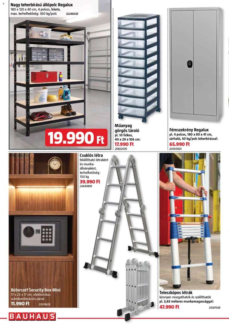 Bauhaus Bauhaus akciós újság 10 oldal
