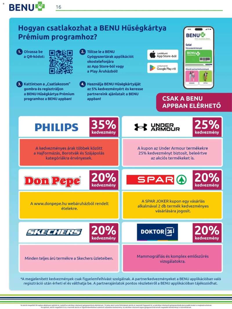BENU Gyógyszertárak Akciós újság BENU Gyógyszertárak 15 oldal