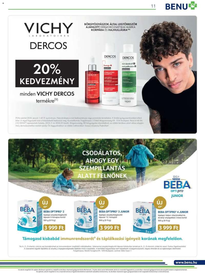 BENU Gyógyszertárak Akciós újság BENU Gyógyszertárak 11 oldal
