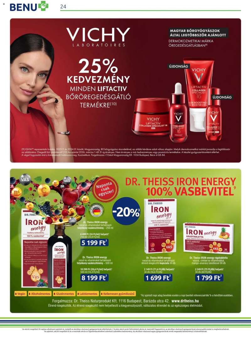 BENU Gyógyszertárak BENU Gyógyszertárak akciós újság 24 oldal