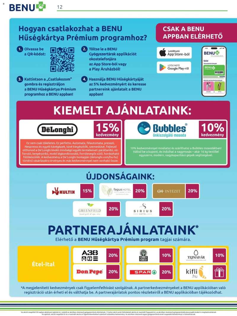 BENU Gyógyszertárak BENU Gyógyszertárak akciós újság 12 oldal