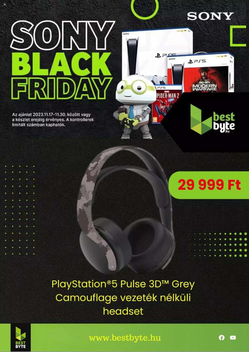 Best Byte Sony Black Friday 5 oldal