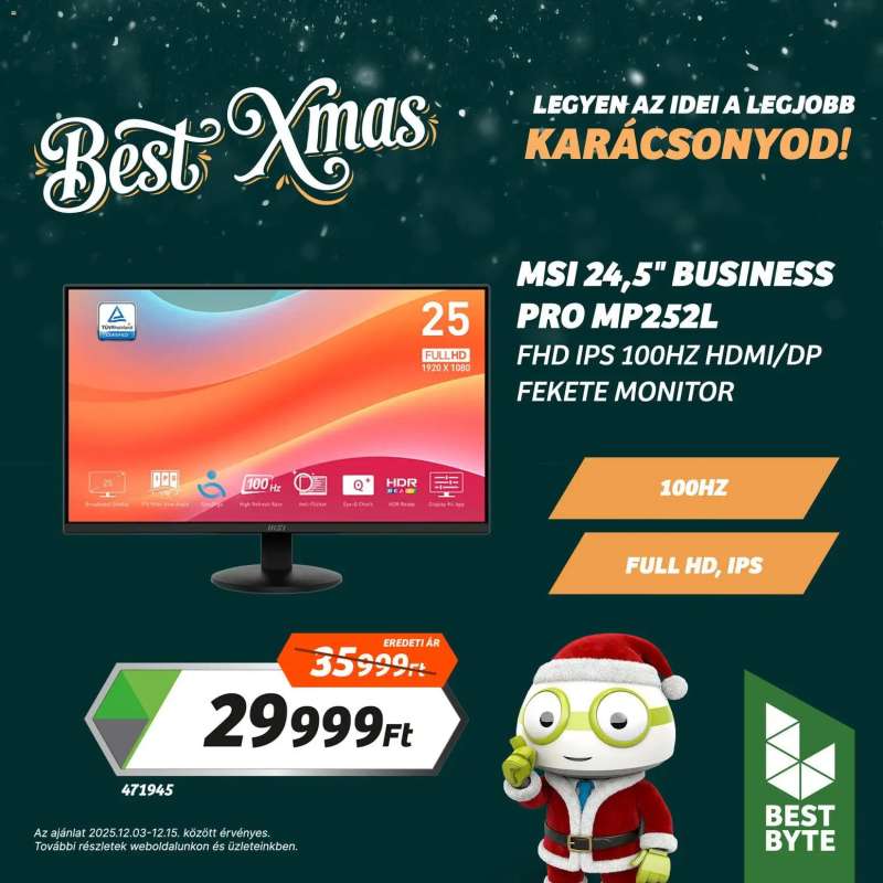 Best Byte Akciós újság Best Byte 11 oldal