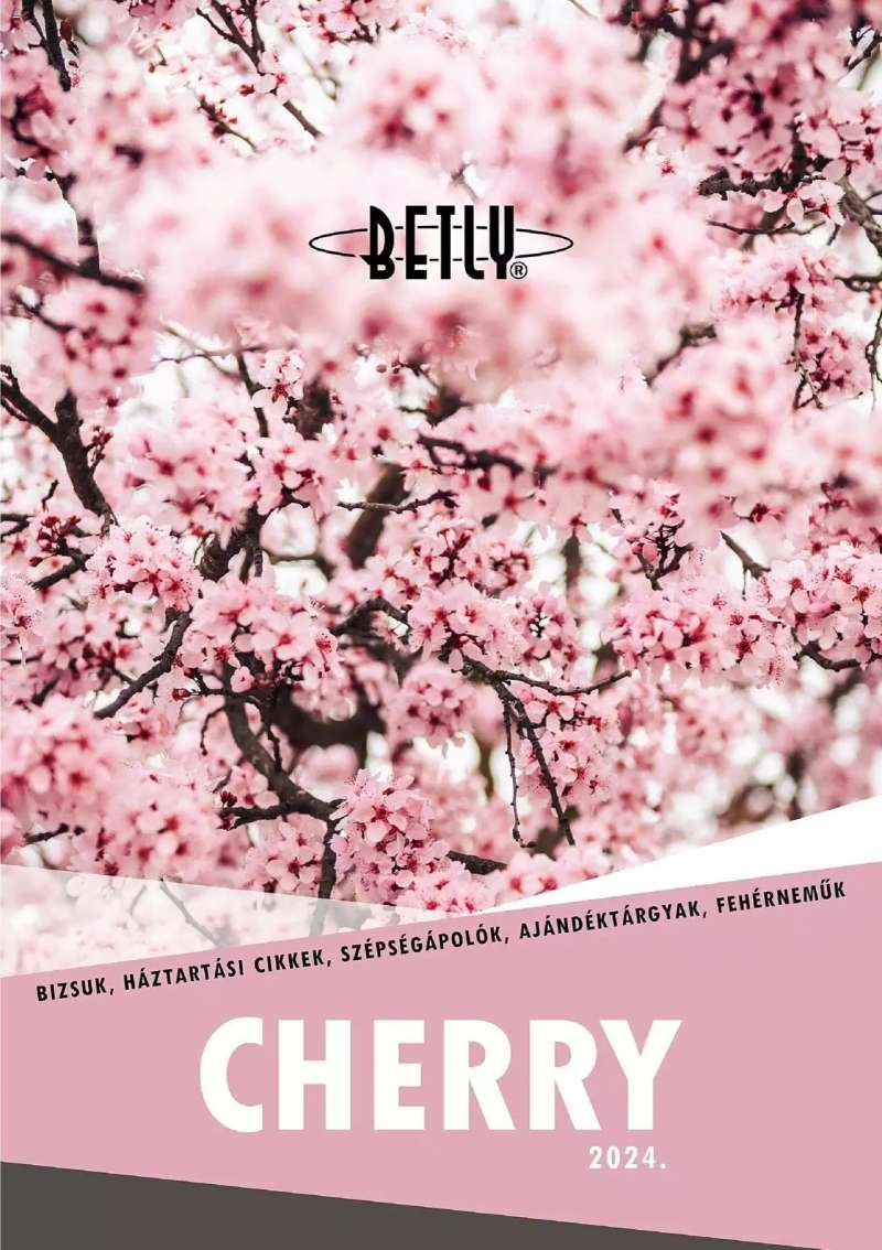Betly Betly új katalógus - Cherry 1 oldal