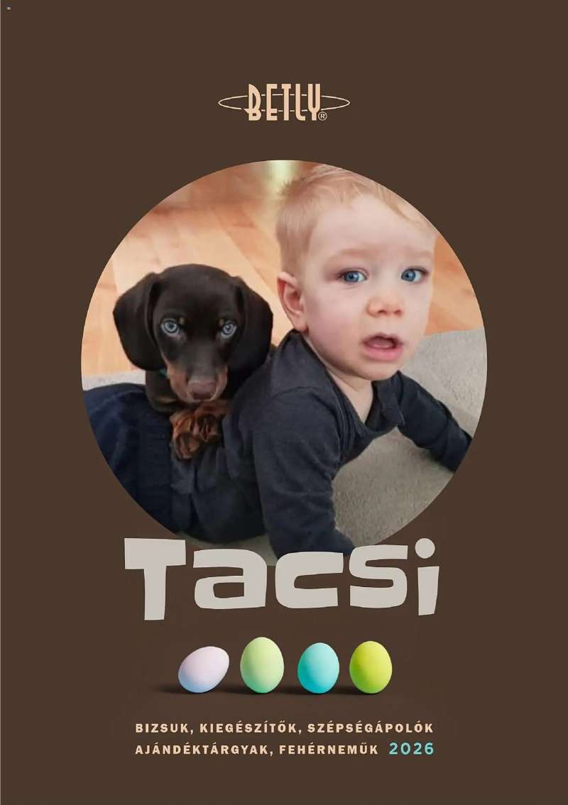 Betly Betly új katalógus - Tacsi 1 oldal