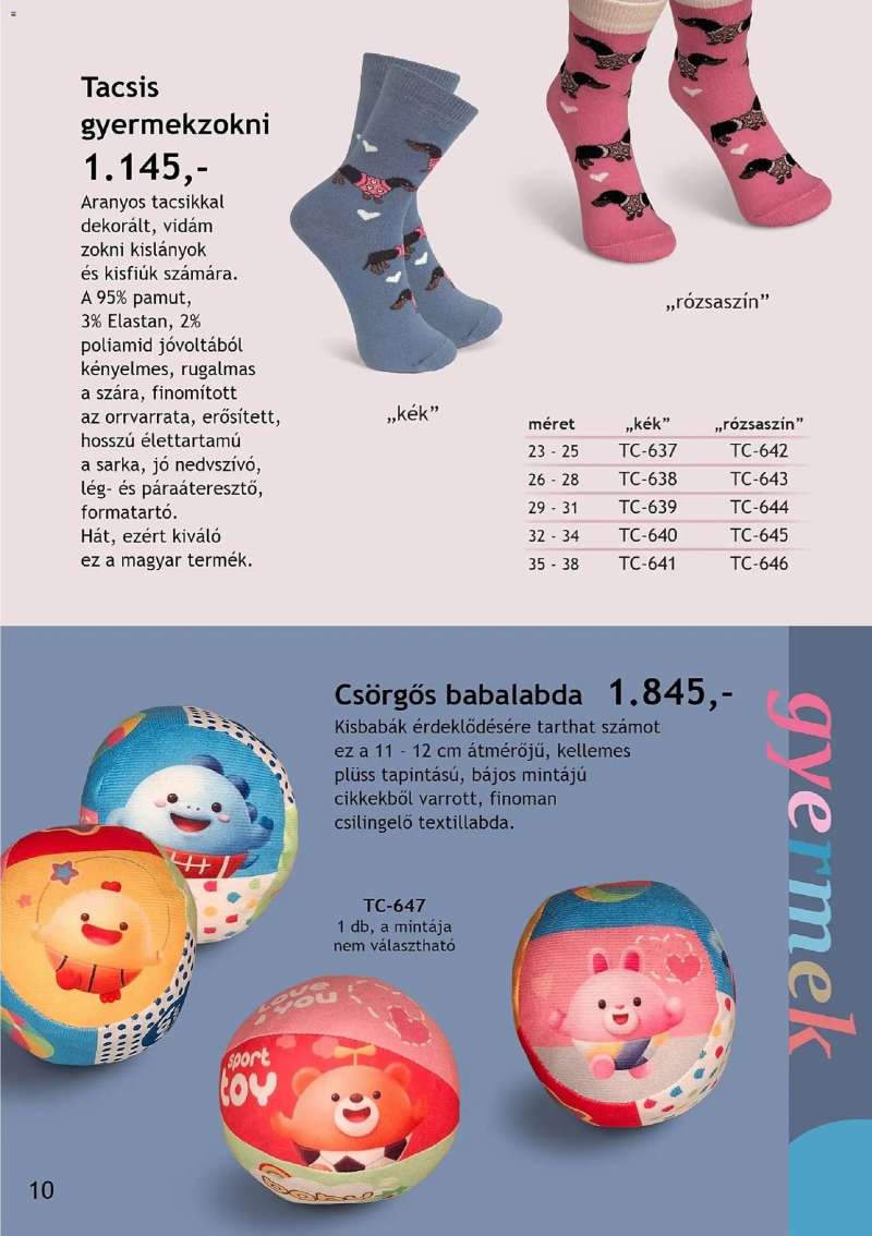 Betly Betly új katalógus - Tacsi 10 oldal