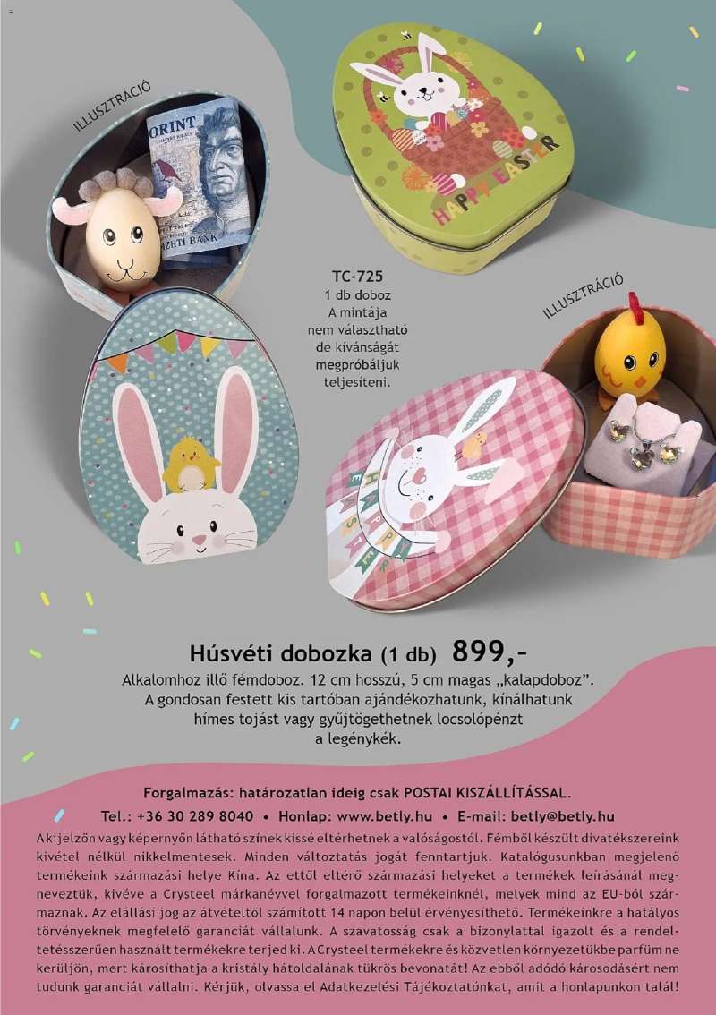 Betly Betly új katalógus - Tacsi 24 oldal