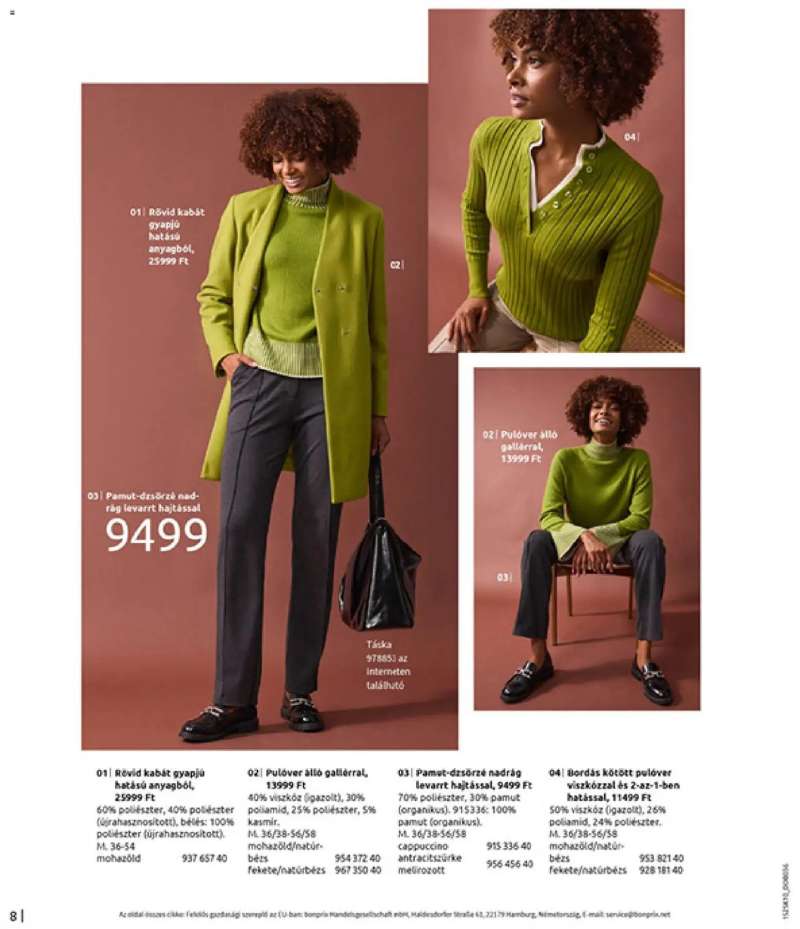 Bonprix Bonprix katalógus - Az ősz stílusában 10 oldal