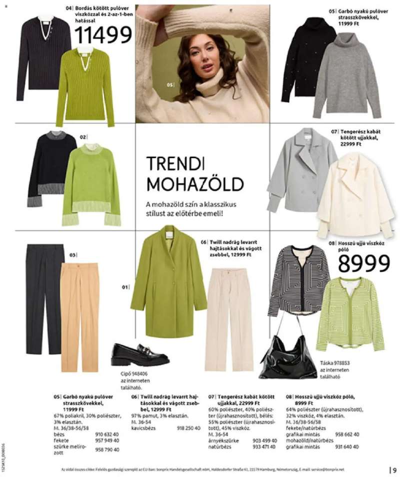 Bonprix Bonprix katalógus - Az ősz stílusában 11 oldal