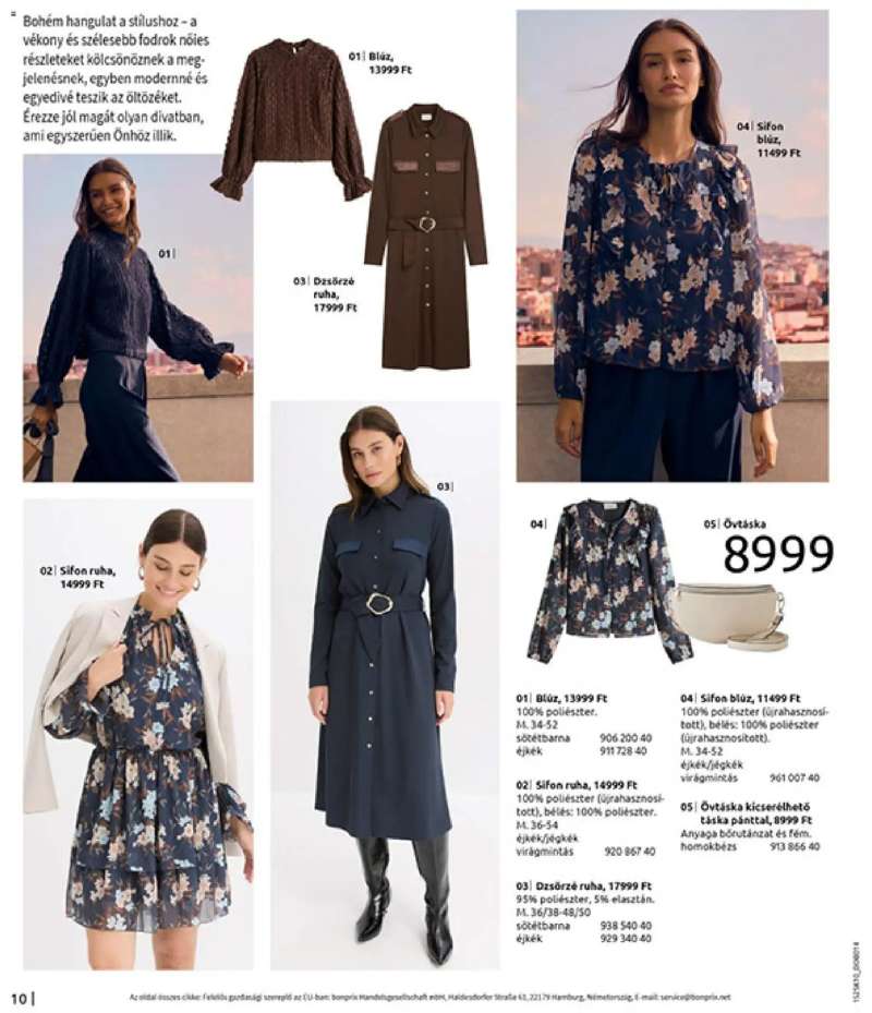 Bonprix Bonprix katalógus - Az ősz stílusában 12 oldal