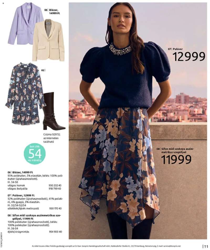 Bonprix Bonprix katalógus - Az ősz stílusában 13 oldal