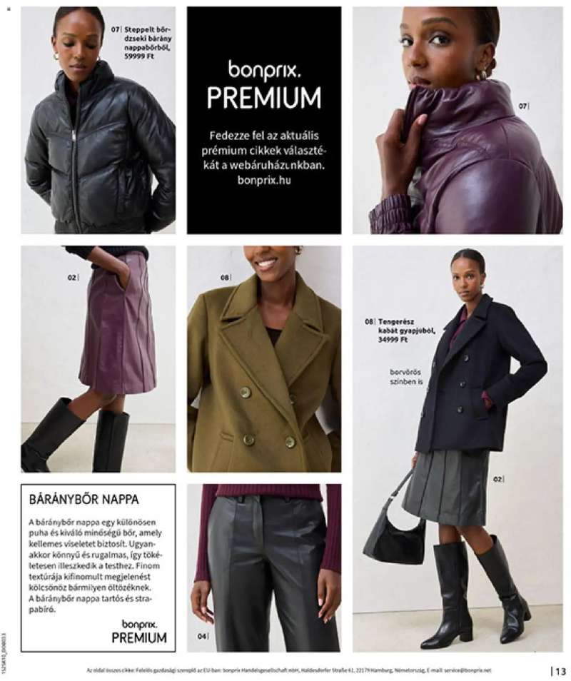 Bonprix Bonprix katalógus - Az ősz stílusában 15 oldal