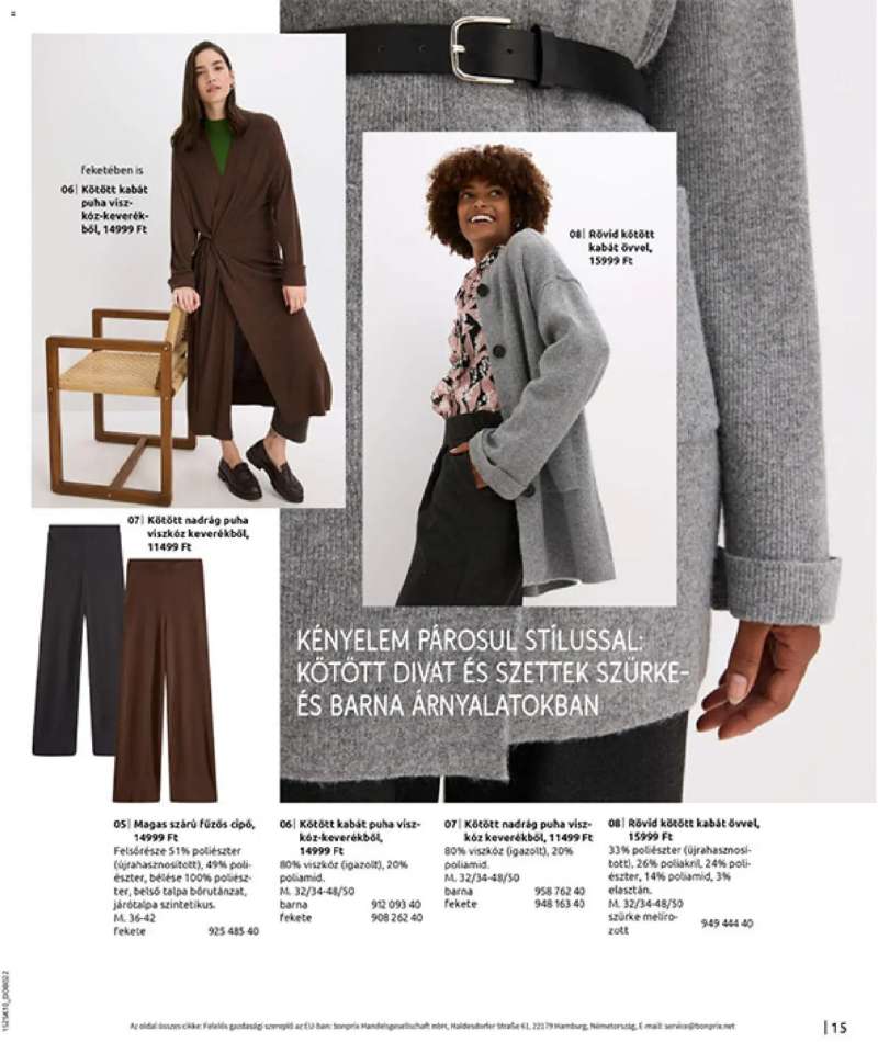 Bonprix Bonprix katalógus - Az ősz stílusában 17 oldal