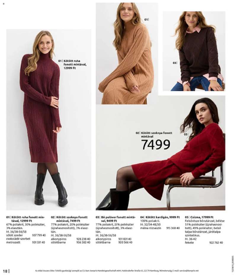 Bonprix Bonprix katalógus - Az ősz stílusában 20 oldal