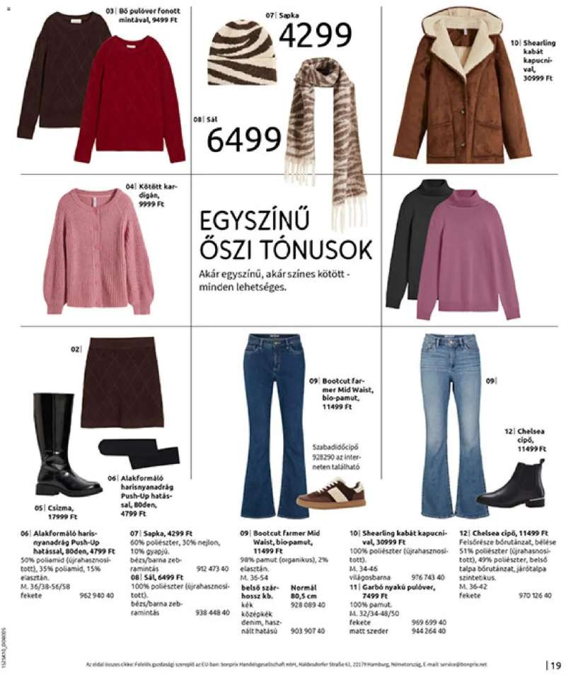 Bonprix Bonprix katalógus - Az ősz stílusában 21 oldal