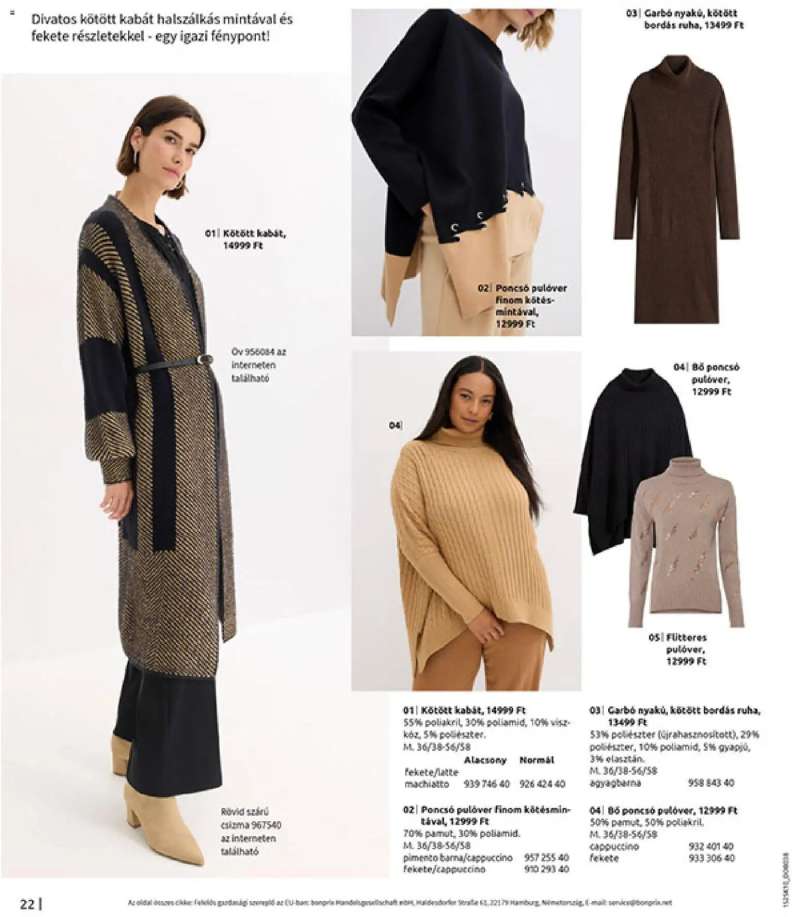 Bonprix Bonprix katalógus - Az ősz stílusában 24 oldal
