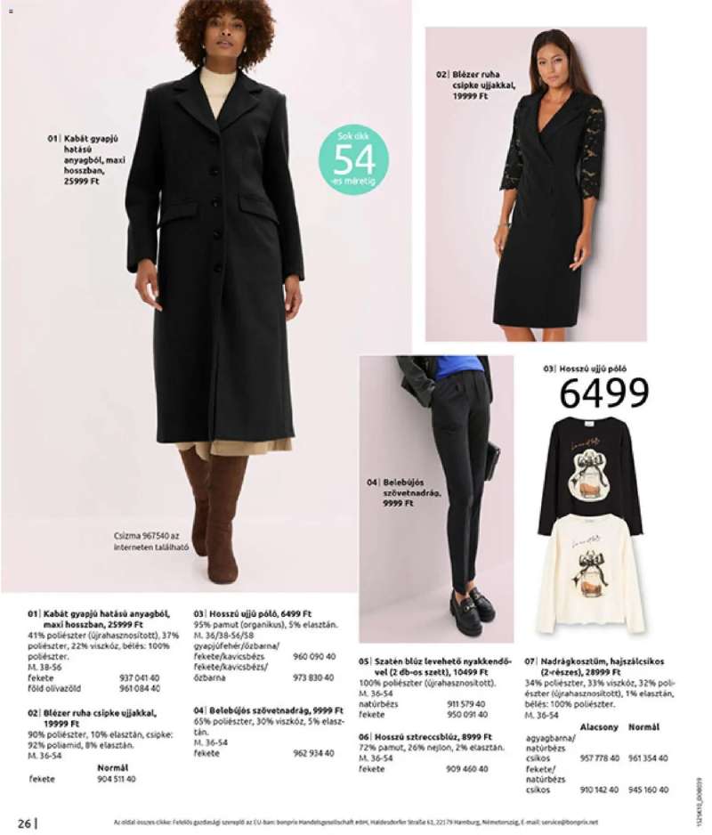 Bonprix Bonprix katalógus - Az ősz stílusában 28 oldal