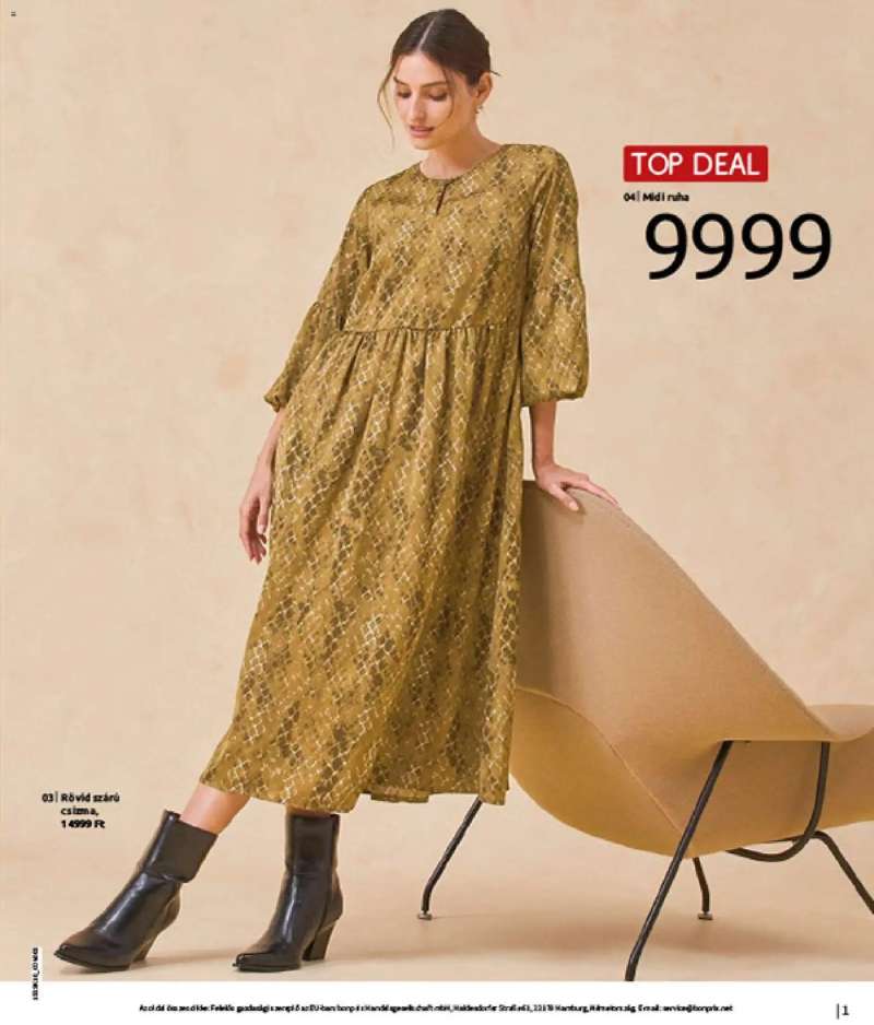 Bonprix Bonprix katalógus - Az ősz stílusában 3 oldal