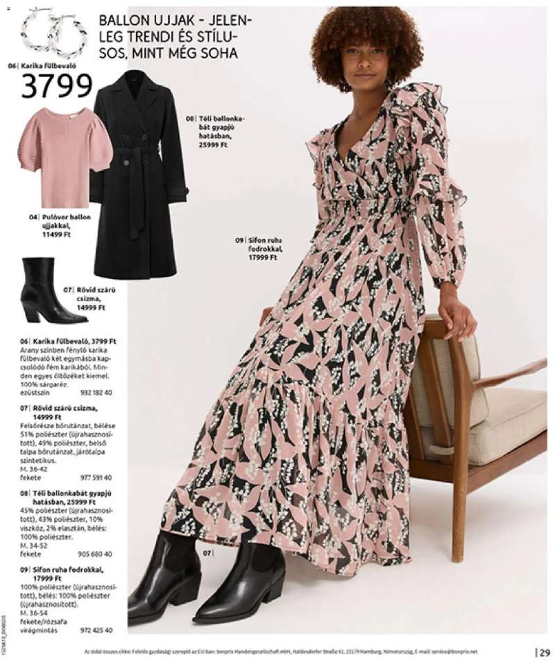 Bonprix Bonprix katalógus - Az ősz stílusában 31 oldal