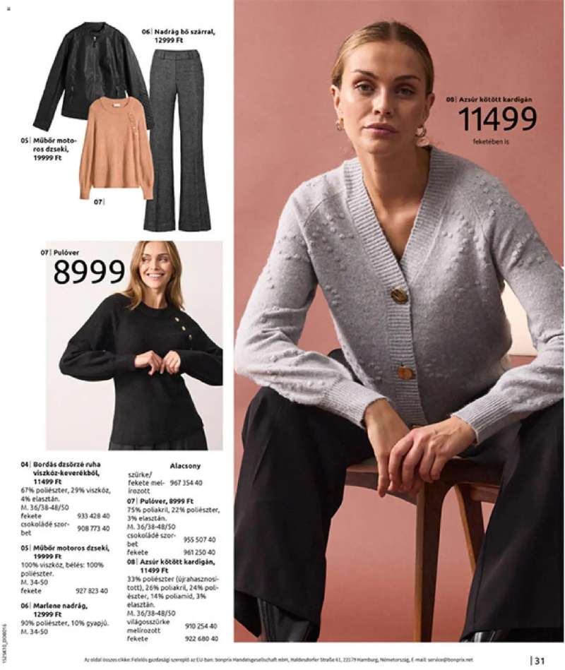 Bonprix Bonprix katalógus - Az ősz stílusában 33 oldal