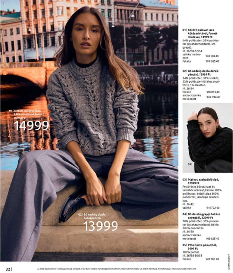 Bonprix Bonprix katalógus - Az ősz stílusában 34 oldal