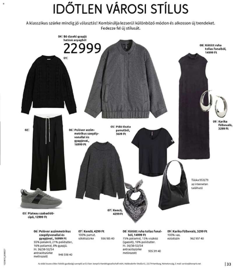Bonprix Bonprix katalógus - Az ősz stílusában 35 oldal