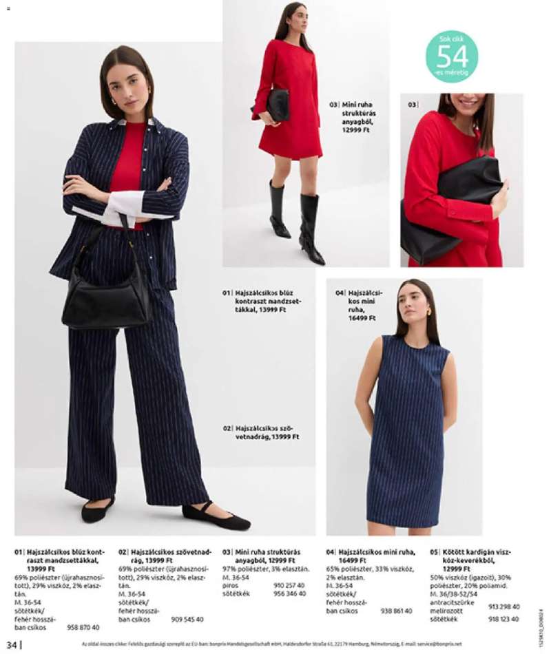 Bonprix Bonprix katalógus - Az ősz stílusában 36 oldal