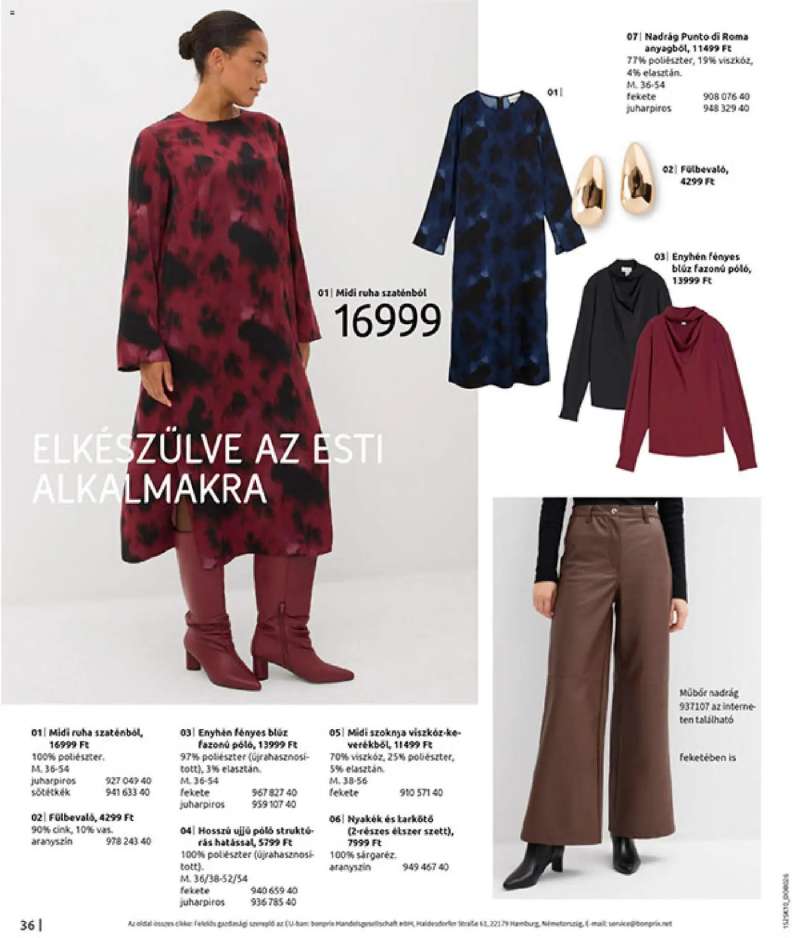Bonprix Bonprix katalógus - Az ősz stílusában 38 oldal
