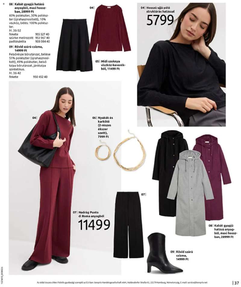 Bonprix Bonprix katalógus - Az ősz stílusában 39 oldal