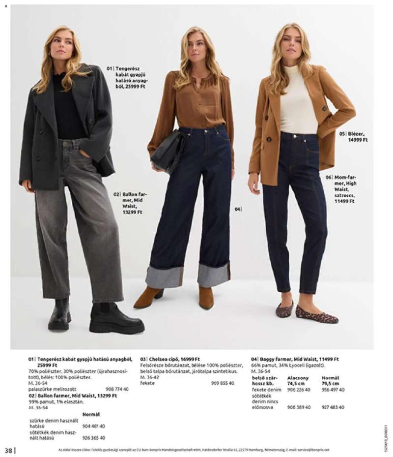 Bonprix Bonprix katalógus - Az ősz stílusában 40 oldal