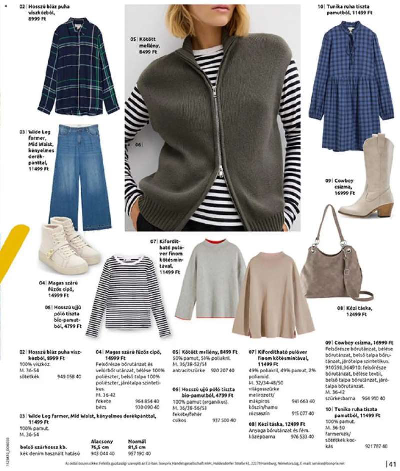 Bonprix Bonprix katalógus - Az ősz stílusában 43 oldal