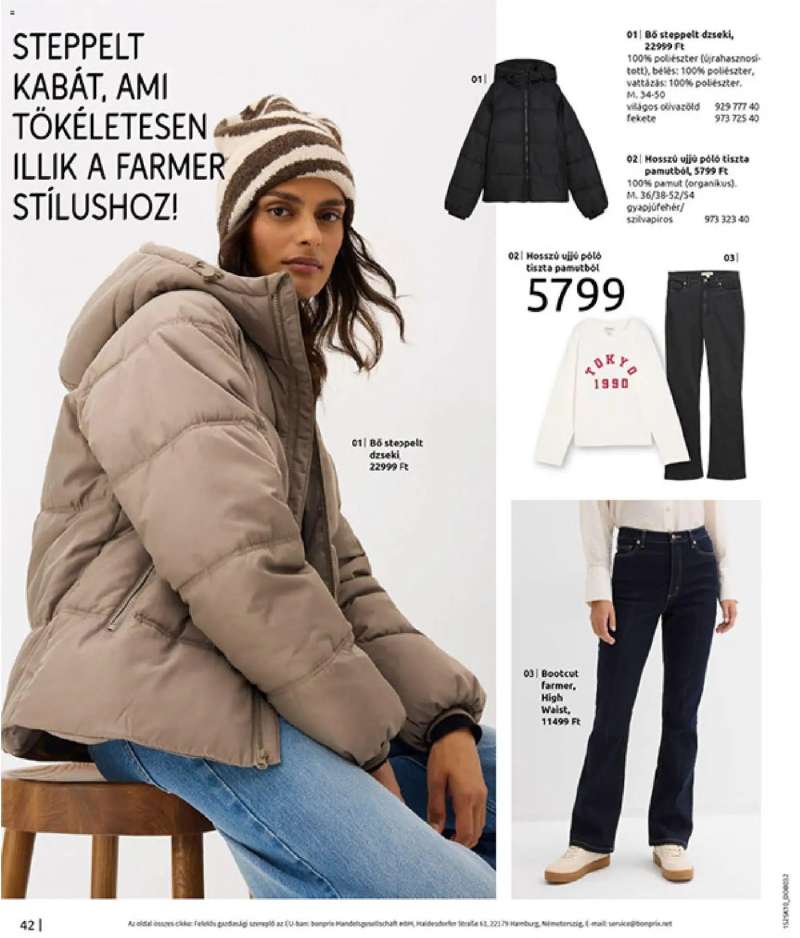 Bonprix Bonprix katalógus - Az ősz stílusában 44 oldal
