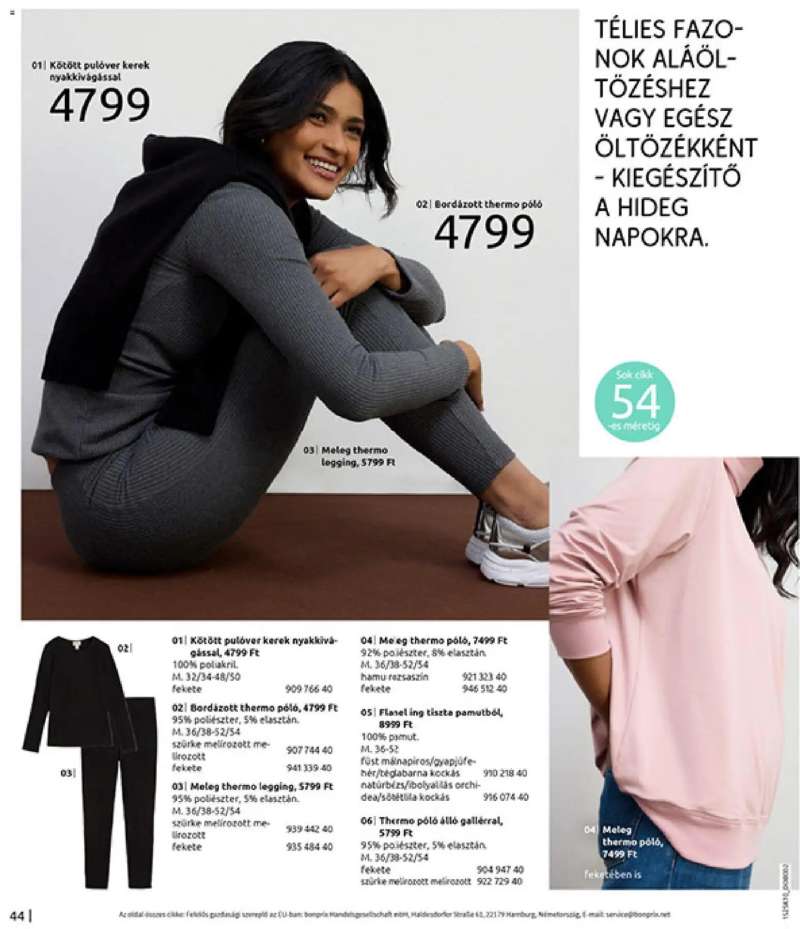 Bonprix Bonprix katalógus - Az ősz stílusában 46 oldal