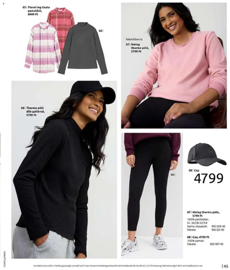 Bonprix Bonprix katalógus - Az ősz stílusában 47 oldal