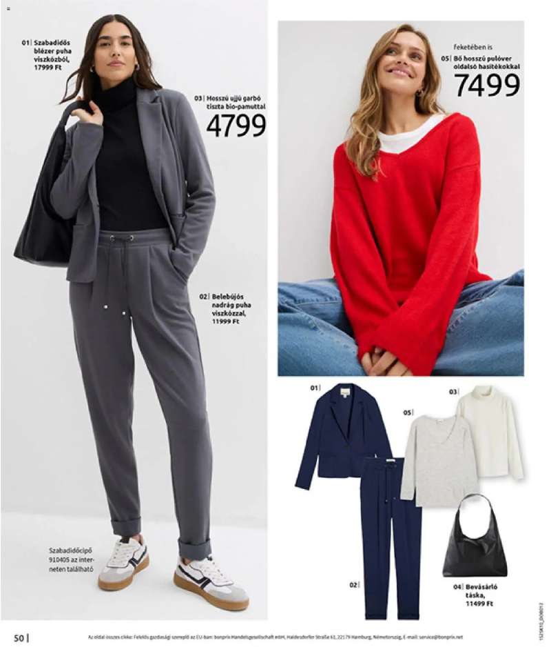 Bonprix Bonprix katalógus - Az ősz stílusában 52 oldal