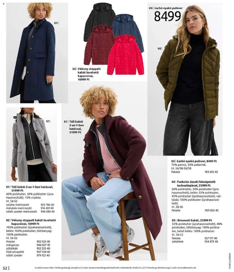 Bonprix Bonprix katalógus - Az ősz stílusában 54 oldal