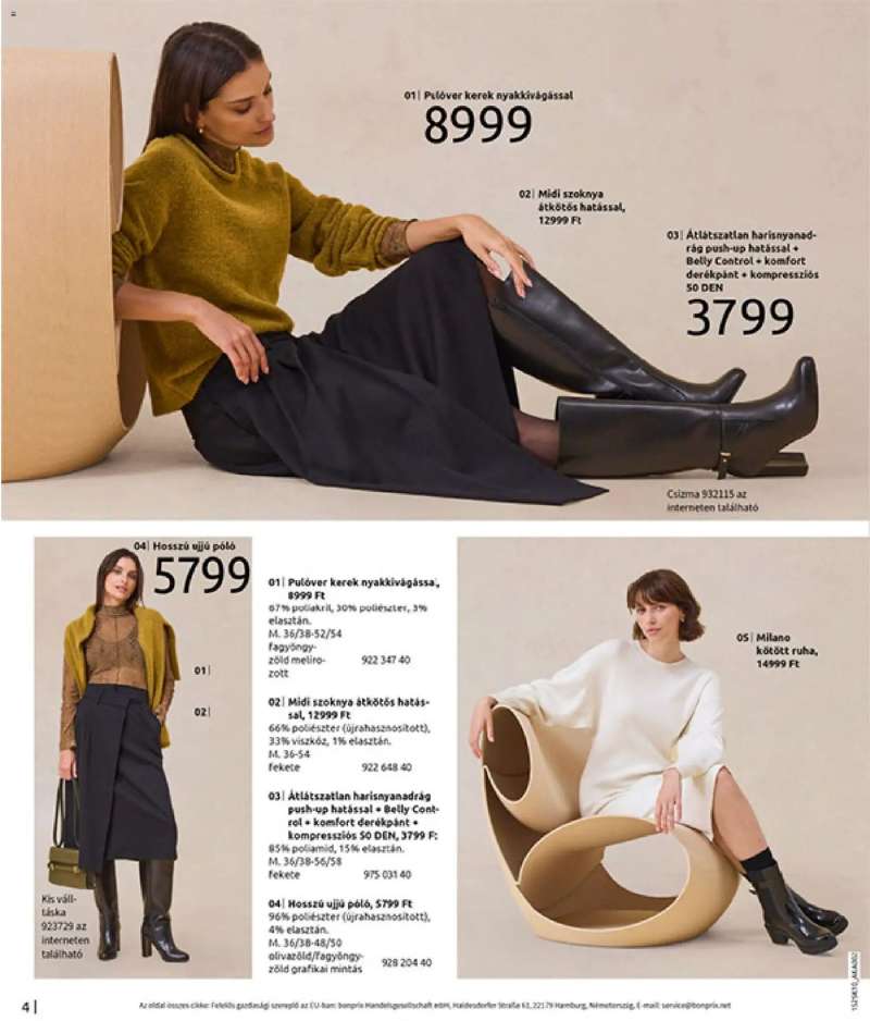 Bonprix Bonprix katalógus - Az ősz stílusában 6 oldal