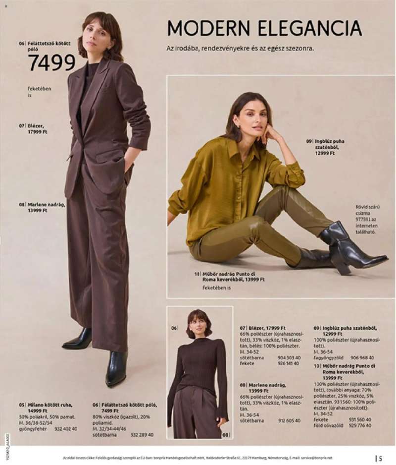 Bonprix Bonprix katalógus - Az ősz stílusában 7 oldal