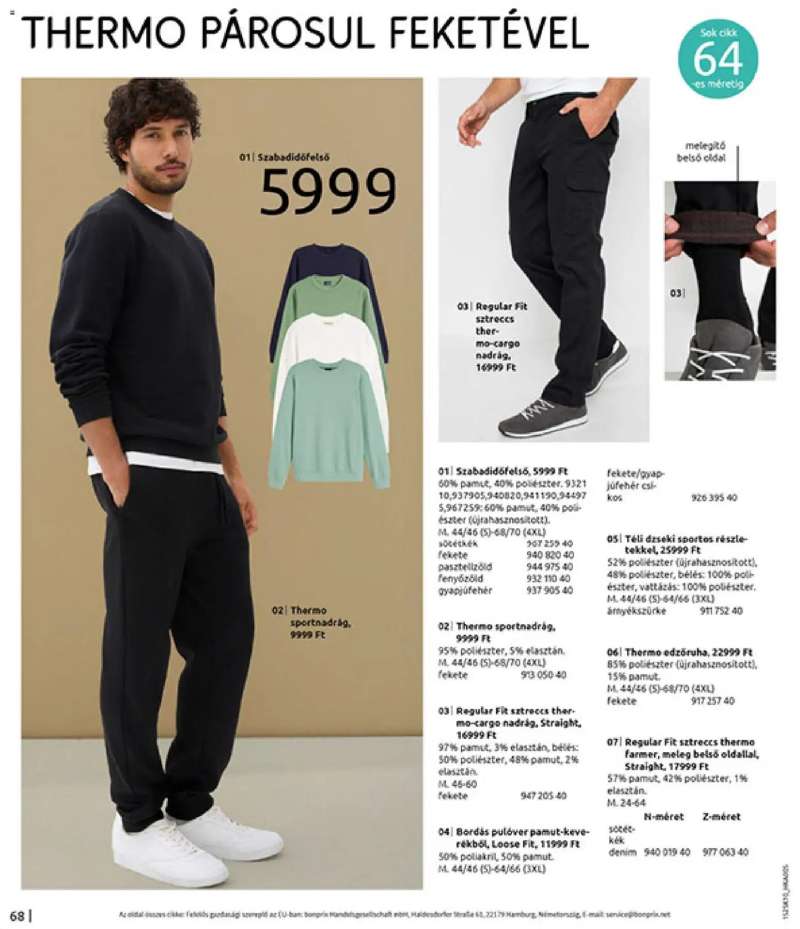 Bonprix Bonprix katalógus - Az ősz stílusában 70 oldal