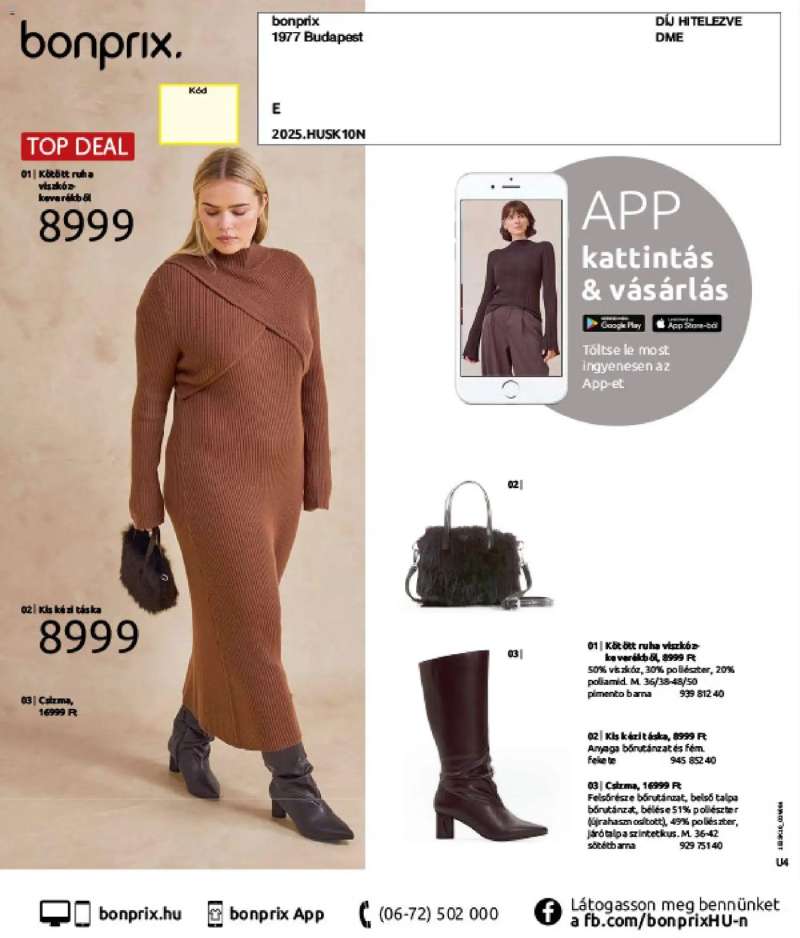 Bonprix Bonprix katalógus - Az ősz stílusában 76 oldal