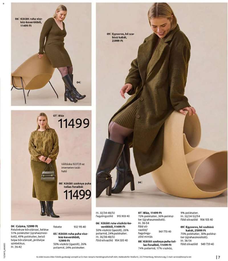 Bonprix Bonprix katalógus - Az ősz stílusában 9 oldal